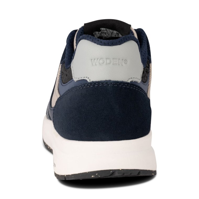 WODEN - Rigmor Reflective Sneakers - Navy