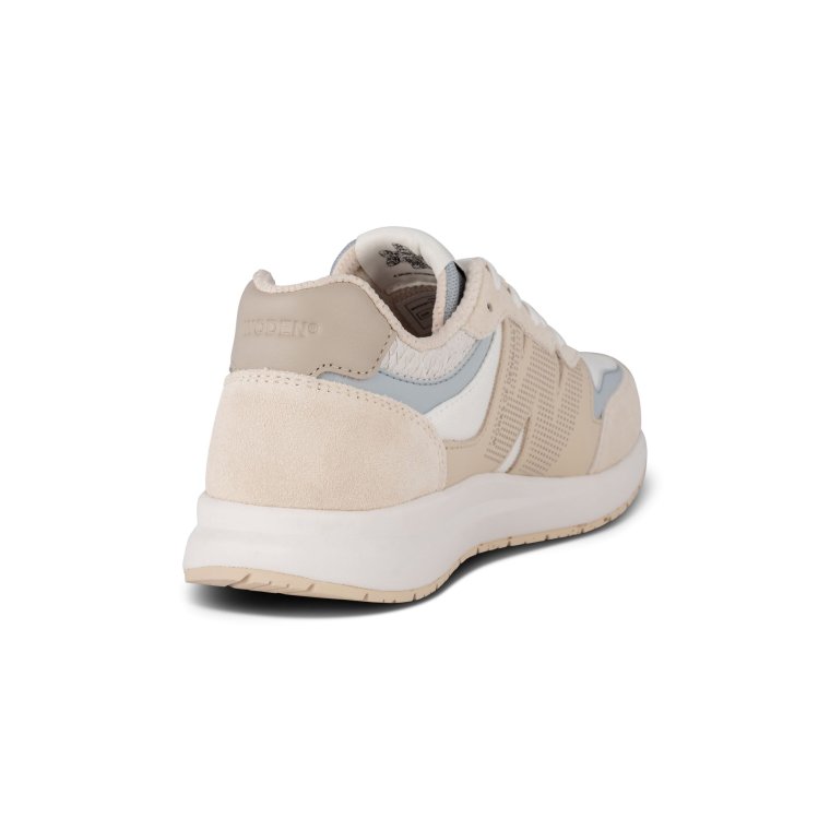 WODEN - Rigmor Reflective Sneakers - Ivory