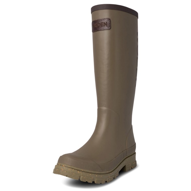 WODEN - Le Waterproof gummistvle - Dark Olive