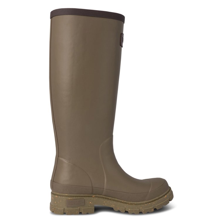 WODEN - Le Waterproof gummistvle - Dark Olive