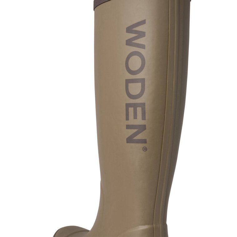 WODEN - Le Waterproof gummistvle - Dark Olive