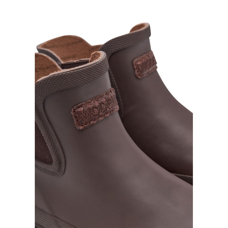 WODEN - Liv Waterproof gummistvle - Chocolate