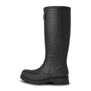 WODEN - Le Croco Waterproof	gummistvle - Black