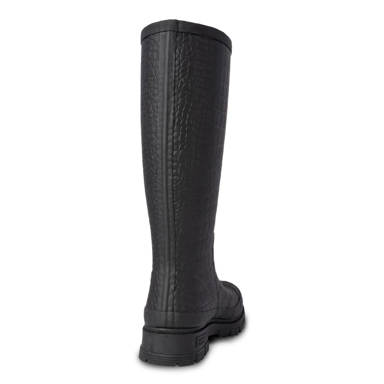 WODEN - Le Croco Waterproof	gummistvle - Black