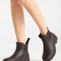 WODEN - Liv Warm Waterproof Gummist�vle - Chocolate