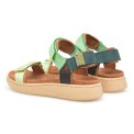 WODEN - Line Sandal - Apple Green Multi
