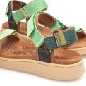 WODEN - Line Sandal - Apple Green Multi