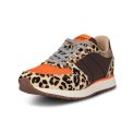 WODEN - Ronja Cowhair sneakers - Leopard/Tiger