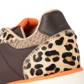 WODEN - Ronja Cowhair sneakers - Leopard/Tiger