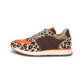 WODEN - Ronja Cowhair sneakers - Leopard/Tiger