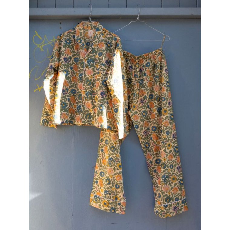 Craft Sisters - Classic Pyjamas Blockprint - Wild Garden