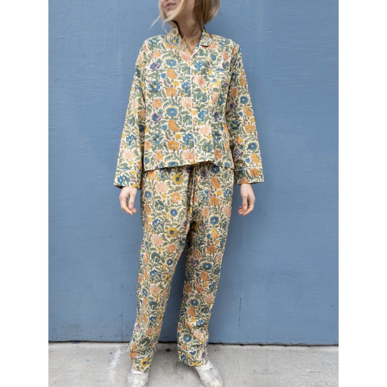 Craft Sisters - Classic Pyjamas Blockprint - Wild Garden