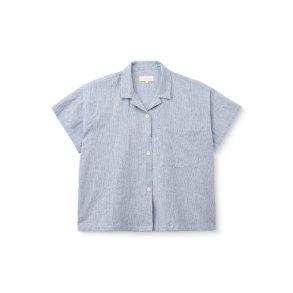 Studio Feder - VICTORIA SHIRT - COT/LIN - CLASSIC STRIPE