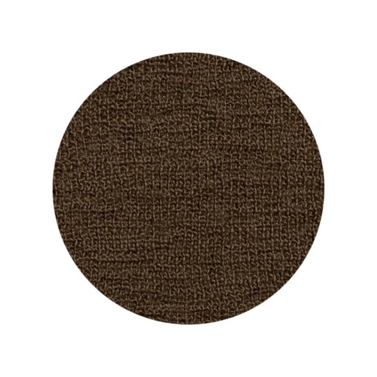 By Basics - 8022 box cardigan r-neck - chestnut