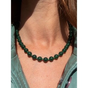 Craft Sisters - Aunties Halskde - Green Onyx