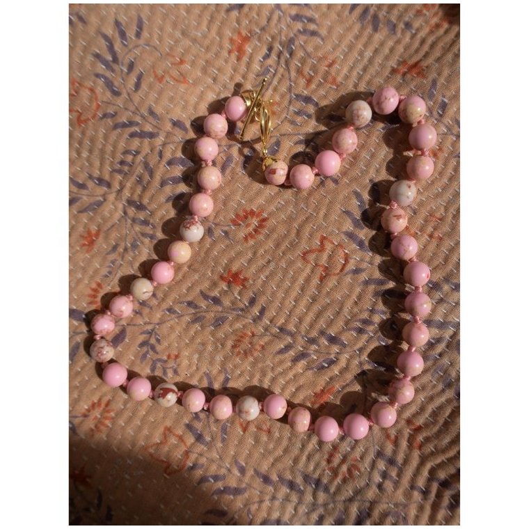 Craft Sisters - Aunties Halskde - Pink Turquoise