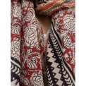 Craft Sisters - Bagru Scarf - Red Flower - 329