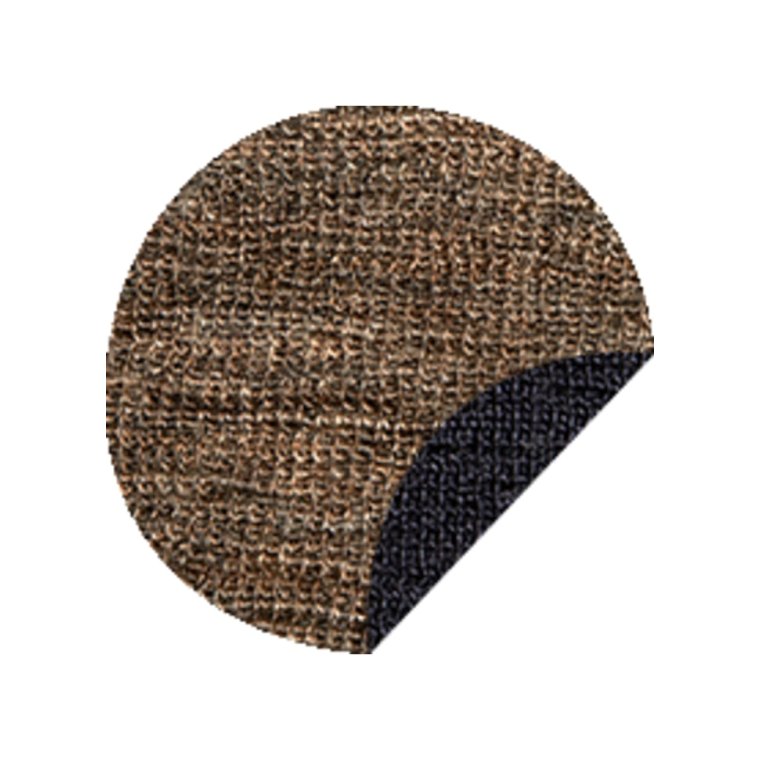 By Basics - 14005 sweat dress w/collar 3/4 s- earth melange