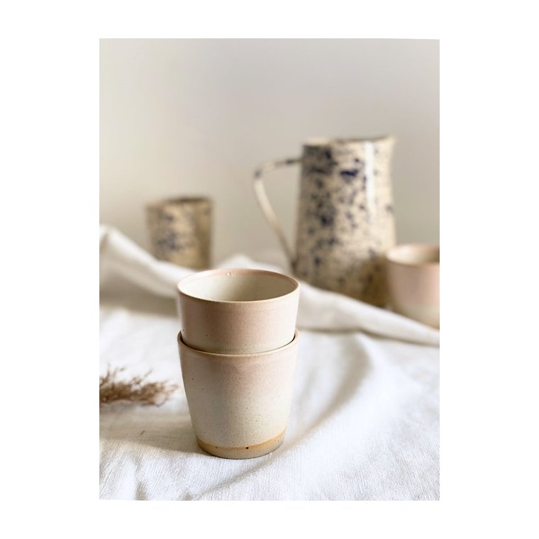 BORNHOLMS KERAMIKFABRIK - -Water Jug - Blue Splash