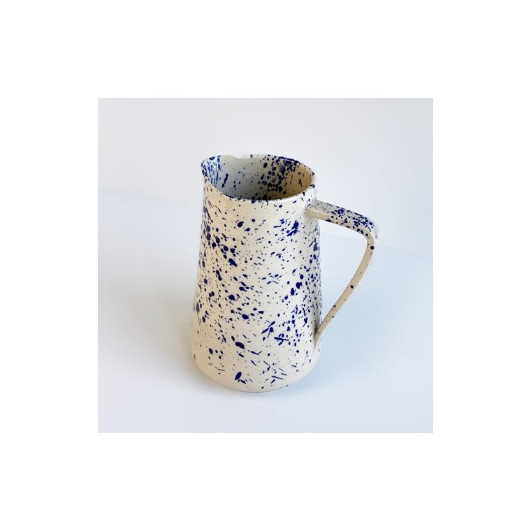BORNHOLMS KERAMIKFABRIK - -Water Jug - Blue Splash