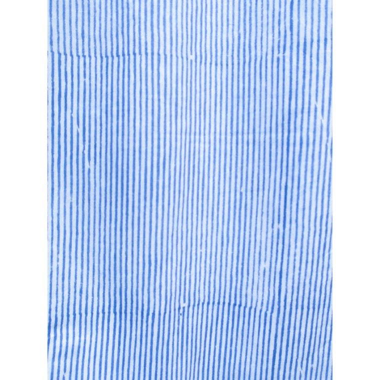 Craft Sisters - Classic Pyjamas Blockprint - Blue Stripe