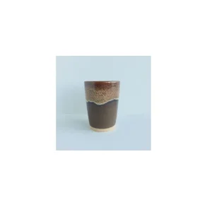 BORNHOLMS KERAMIKFABRIK - �-Cup Tall - Brown Chokolate