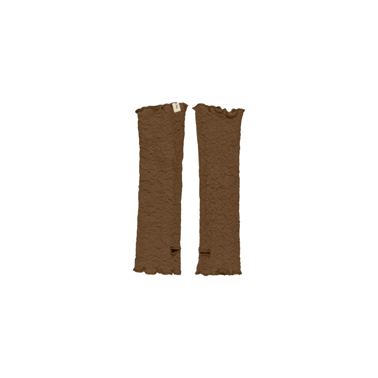 By Basics - 1504 Bubble Wool wrist warmer - bronze