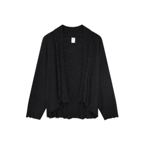 By Basics - 8503 cardigan short - black