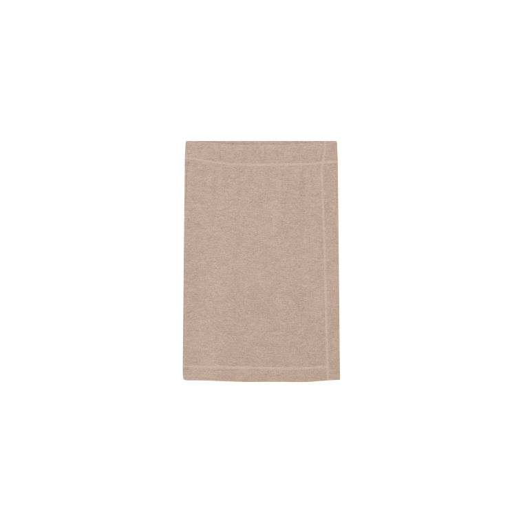 By Basics - 5006 skirt w/ wrap effect - sand melange
