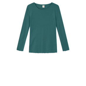 By Basics - 4002 shirt r-neck l/s - granite