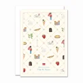 All By Voss - Foldet kort, Danish - The all stars