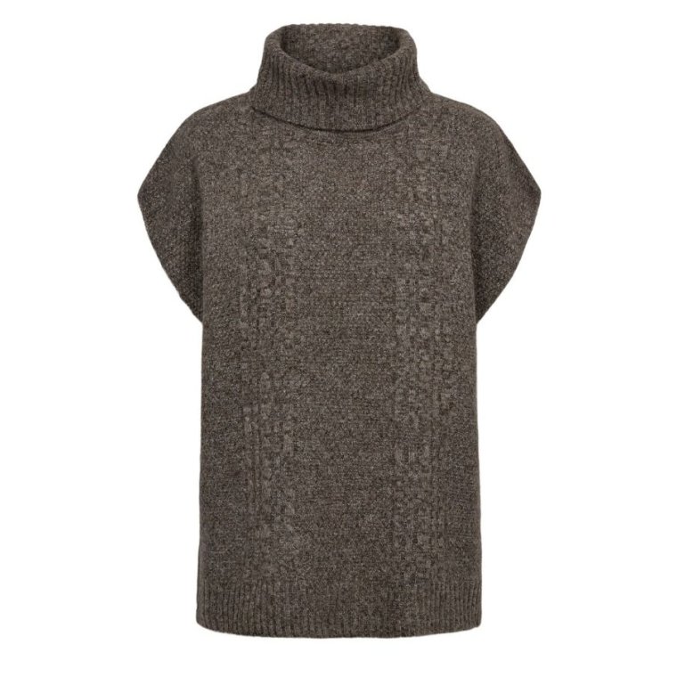 NMPH - NUCANJA PONCHO - Dark Earth