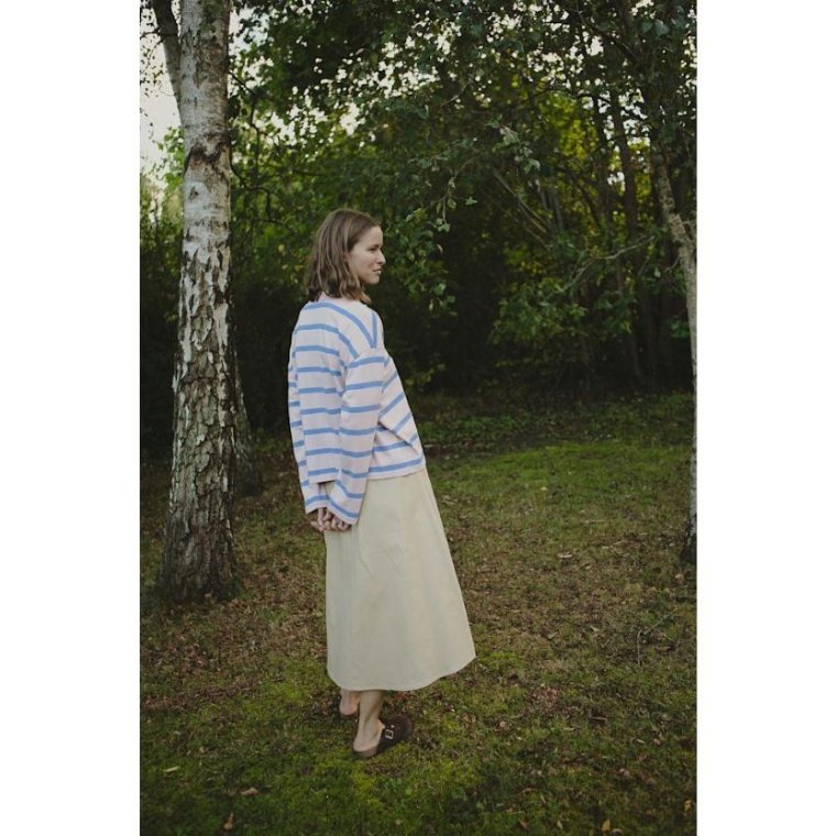 Studio Feder - AGNES SKIRT - COTTON - SAND BEIGE