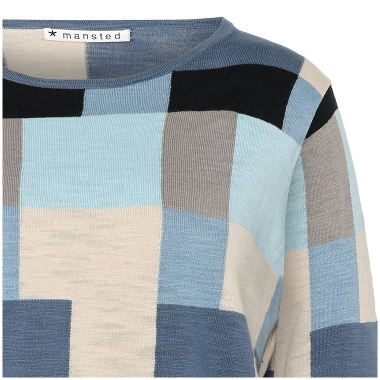 Mansted - chili- soft blue