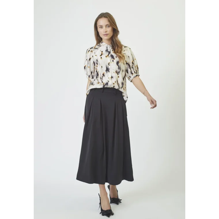 Co`couture - 34178 AnyaCC Pleat Skirt - Black