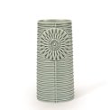 DOTTIR - Pipanella Lines Oval Petrol vase	