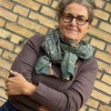 Craft Sisters - Bagru Scarf - Dusty Green - 228