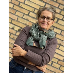Craft Sisters - Bagru Scarf - Dusty Green - 228