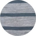 By Basics - 1049 bow scarf raw edged - steel grey mel/asphalt