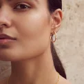Maanesten - Echo Midi Earrings - Forgyldt