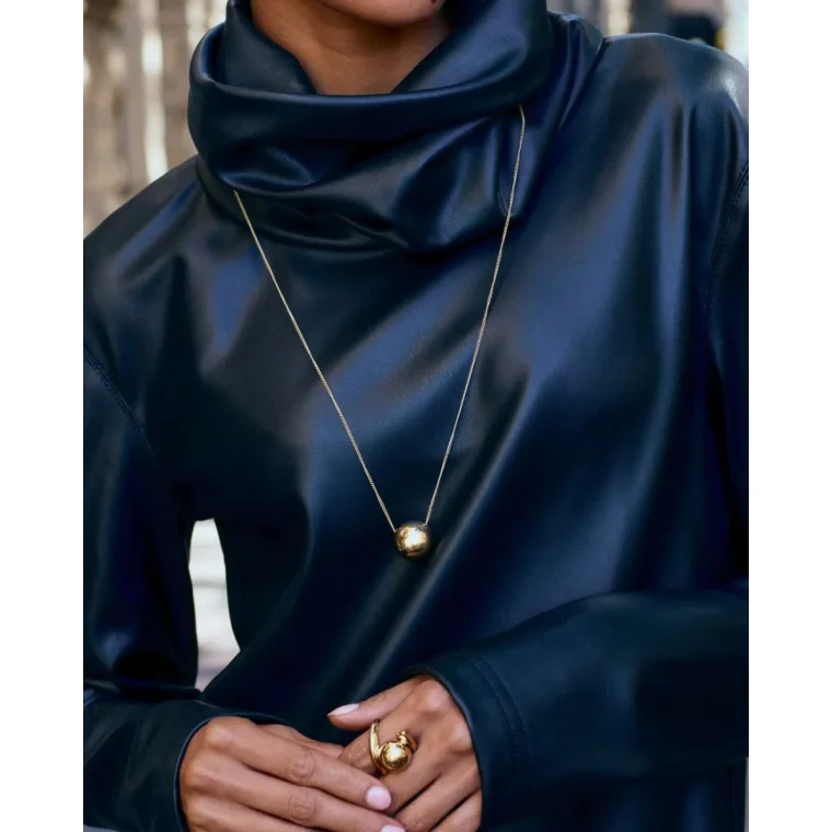 EDBLAD - Bead Necklace Gold