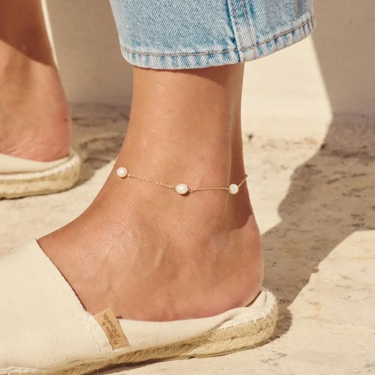 EDBLAD - Perla Anklet Gold