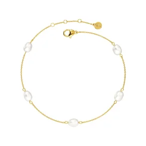 EDBLAD - Perla Anklet Gold
