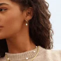 EDBLAD - Perla Hoops Gold		