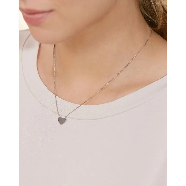 EDBLAD - Pure Heart Necklace Steel	