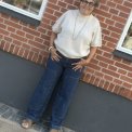 N�MPH - NUTUSCANY MR BAGGY JEANS P3012 - Dark Blue Denim
