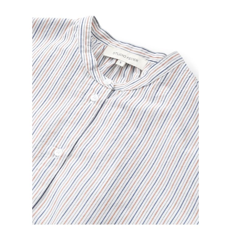 Studio Feder - ISOLDE SHIRT - COTTON	 - TAILOR STRIPE