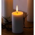 KunstIndustrien - Upcycled olive wax pillar candles - 6 cm x 25 cm