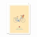 All By Voss - Foldet kort, Danish - Bicycle