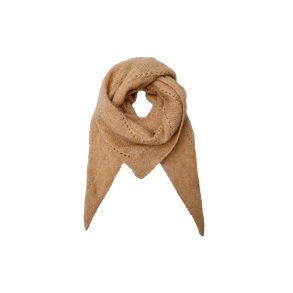 BLACK COLOUR - BCDELL knitted mini scarf - Frappe